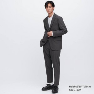 Pantalon Uniqlo Airsense Ultra Light Wool-look Homme Grise | 3712299
