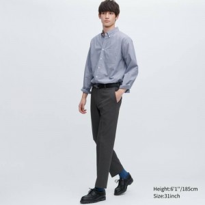 Pantalon Uniqlo Airsense Ultra Light Wool-like Homme Grise | 4779150