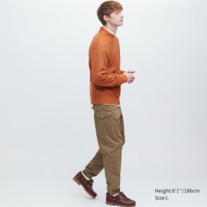 Pantalon Uniqlo Cargo Jogger Homme Marron | 9264383
