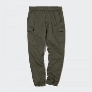 Pantalon Uniqlo Cargo Jogger Homme Vert Olive | 7340400