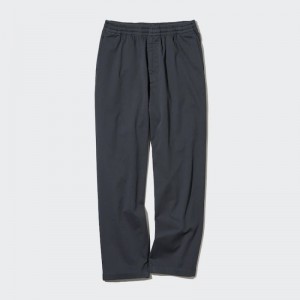 Pantalon Uniqlo Cotton Relaxed Fit Ankle Length Homme Grise | 6684302
