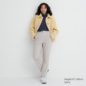 Pantalon Uniqlo Heattech Warm Lined Femme Grise | 7287537