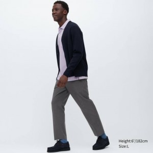 Pantalon Uniqlo Smart Ankle Length Homme Grise | 3033732