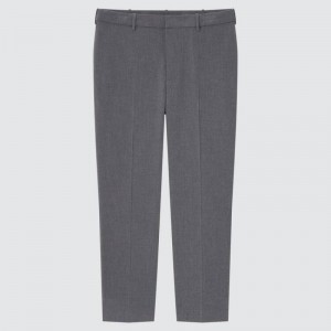 Pantalon Uniqlo Smart Comfort Ankle Length Homme Grise | 1736214