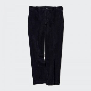 Pantalon Uniqlo Smart Corduroy Ankle Length Homme Bleu Marine | 3967191
