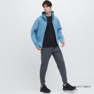 Pantalon Uniqlo Ultra Stretch Dry-ex Jogger Homme Grise | 1240822