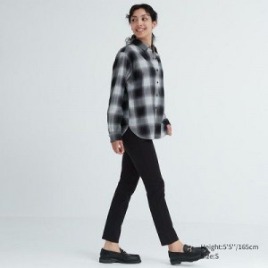 Pantalon Uniqlo Ultra Stretch Femme Noir | 2250382