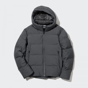 Parka Uniqlo 3d Cut Seamless Down Homme Grise | 6296974