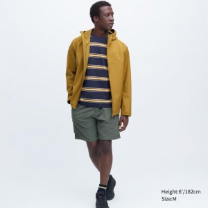 Parka Uniqlo Blocktech 3d Cut Homme Jaune | 6352670