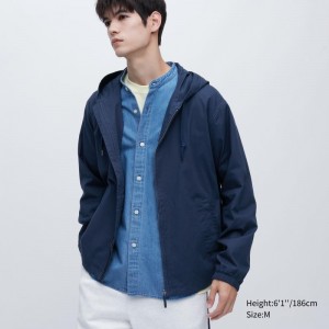 Parka Uniqlo Cotton Homme Bleu Marine | 6802614