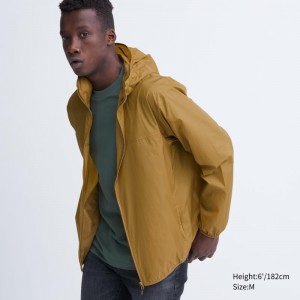 Parka Uniqlo Pocketable Uv Protection 3d Cut Homme Jaune | 8750977