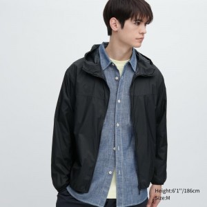 Parka Uniqlo Pocketable Uv Protection 3d Cut Homme Noir | 5671623