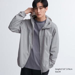 Parka Uniqlo Pocketable Uv Protection 3d Cut Homme Grise | 4038131