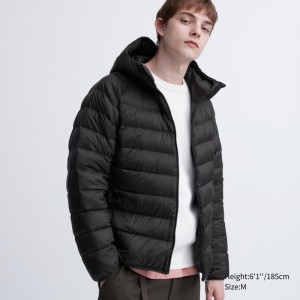 Parka Uniqlo Ultra Light Down 3d Cut Homme Noir | 2717501