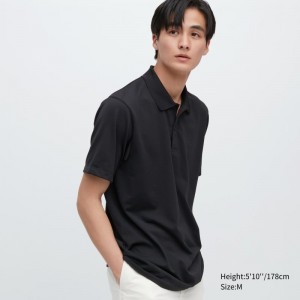 Polos Uniqlo Dry-ex Homme Noir | 2196634