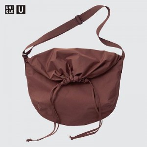 Sacs Fourre Tout Uniqlo Drawstring Femme Bordeaux | 9455690