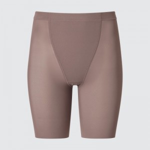 Short Uniqlo AIRism Support Body Shaper Unlined Half Femme Grise | 1693341