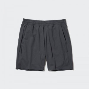 Short Uniqlo Ultra Stretch Dry-ex Homme Grise | 8948080