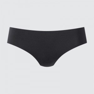 Slips Uniqlo AIRism Ultra Seamless Regular Femme Noir | 8981103