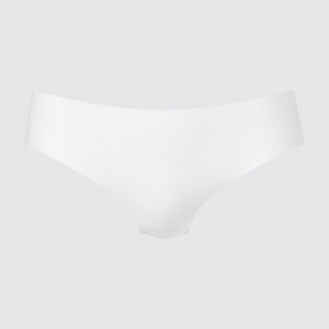 Slips Uniqlo AIRism Ultra Seamless Regular Femme Blanche | 7028120