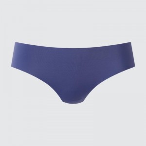 Slips Uniqlo AIRism Ultra Seamless Regular Femme Bleu | 6783583