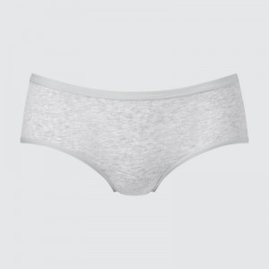 Slips Uniqlo Plain Hip Huggers Femme Grise | 7650669
