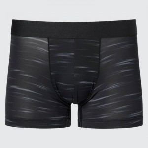 Sous Vêtement Uniqlo Airism Low Rise Boxers Homme Noir | 6092009
