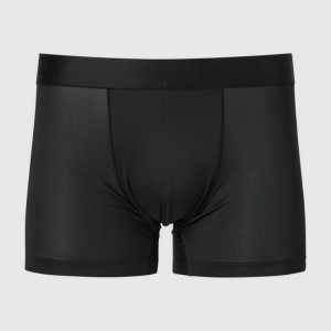 Sous Vêtement Uniqlo Airism Low Rise Boxers Homme Noir | 1562566