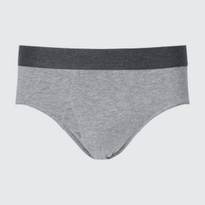 Sous Vêtement Uniqlo Briefs Homme Grise | 2970286