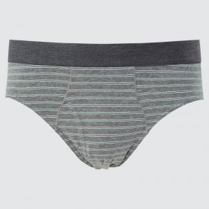 Sous Vêtement Uniqlo Briefs Homme Grise | 8123125
