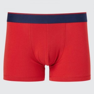Sous Vêtement Uniqlo Cotton Low Rise Boxer Homme Rouge | 9092709