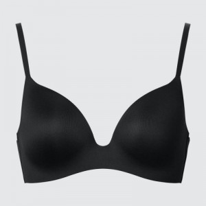 Soutien Gorge Uniqlo Wireless (3D Hold) Femme Noir | 9968825