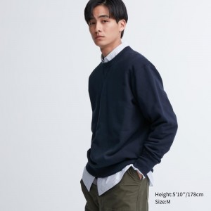 Sweats Uniqlo Elegant Homme Bleu Marine | 3770514