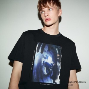 T Shirts Uniqlo Anime JUJUTSU KAISEN Season 2 UT Short-Sleeve Femme Noir | 2826482