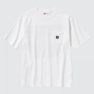 T Shirts Uniqlo Keith Haring UT Short Sleeve Femme Blanche | 4697869