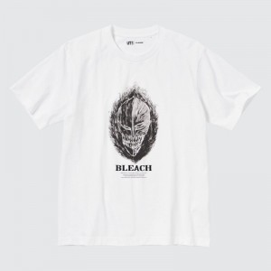 T Shirts Uniqlo Ut Archive Ut Bleach Short-sleeve Graphic Homme Blanche | 1745454