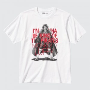 T Shirts Uniqlo Ut Archive Ut One Piece Short-sleeve Graphic Homme Blanche | 337905