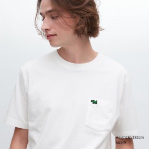 T Shirts Uniqlo Ut Archive Ut Short Sleeve Graphic Keith Haring Homme Blanche | 5016223