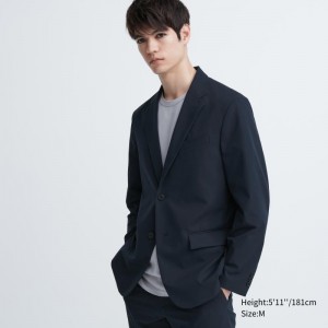Vestes Uniqlo Airsense Cotton Like Ultra Light Homme Bleu Marine | 3642533