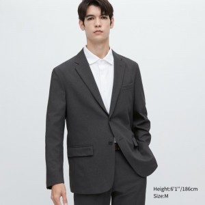 Vestes Uniqlo Airsense Wool Like Ultra Light Homme Grise | 8924483