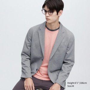 Vestes Uniqlo Comfort Homme Grise | 7537333
