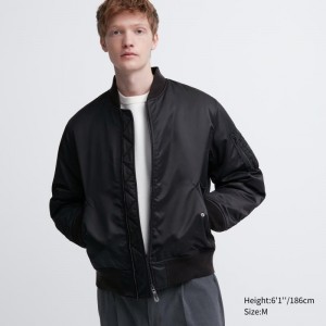 Vestes Uniqlo Ma-1 Homme Noir | 4064170