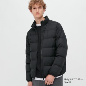 Vestes Uniqlo Ultra Light Down 3d Cut Wide Quilt Homme Noir | 3451589