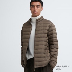 Vestes Uniqlo Ultra Light Down Homme Marron | 1237939