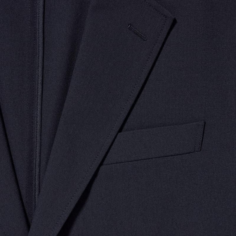Blazer Uniqlo Comfort Homme Bleu Marine | 7190373