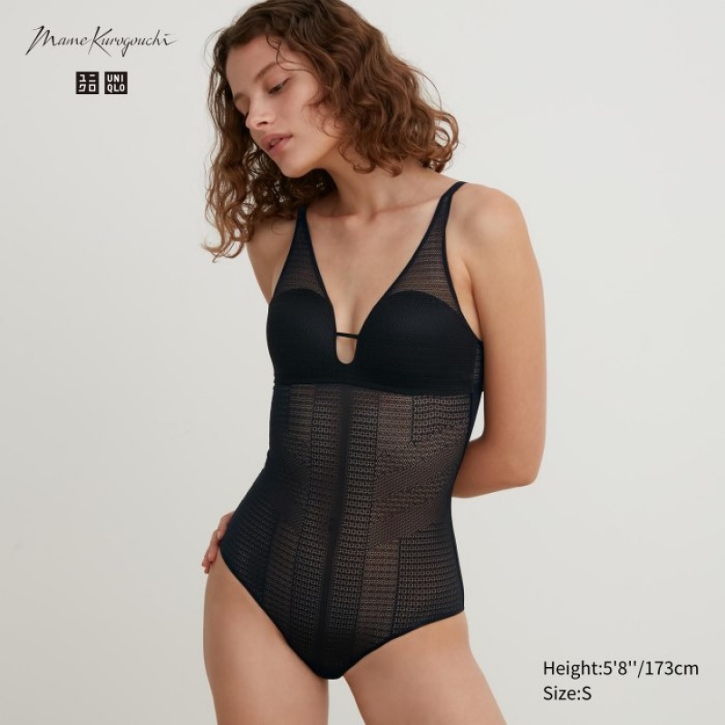 Body Uniqlo Mesh Femme Noir | 2639282
