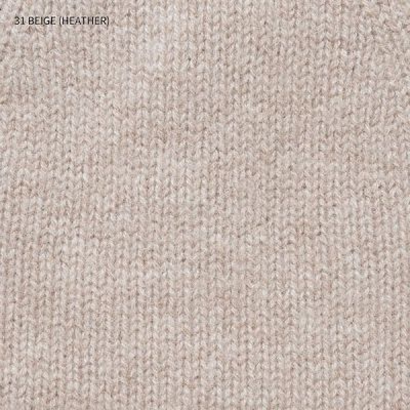 Bonnet Uniqlo Cashmere Knitted Femme Beige | 1142676