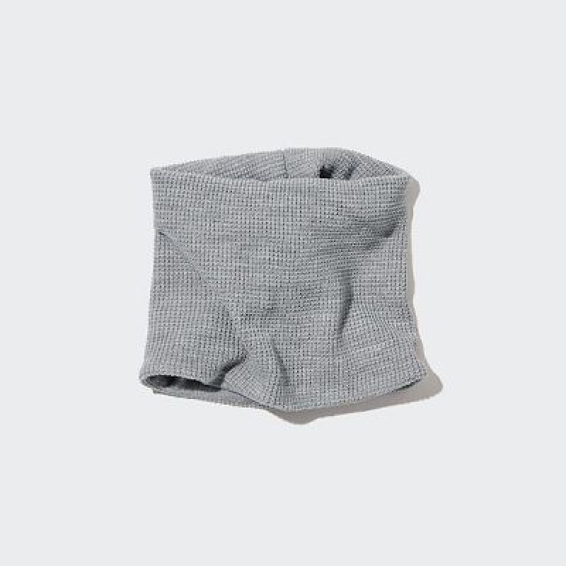 Cache-Cou Uniqlo HEATTECH Neck Femme Grise | 4453485
