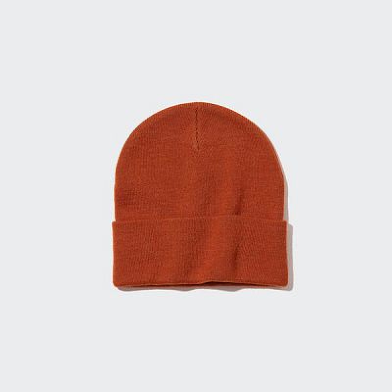 Casquettes Uniqlo HEATTECH Watch Femme Orange | 8715640