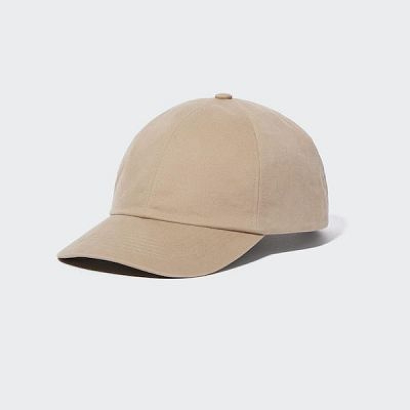 Casquettes Uniqlo UV Protection Twill Femme Beige | 9135435